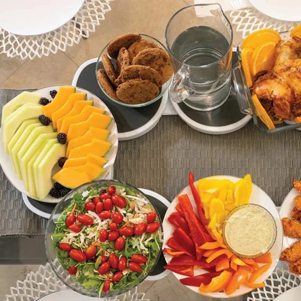 Obrotowa półka Lazy Susan Revolution – 2/4/6/8 tacek