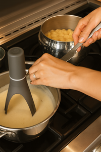 Automatyczne mieszadło do garnka – trójkątna ubijaczka na baterie